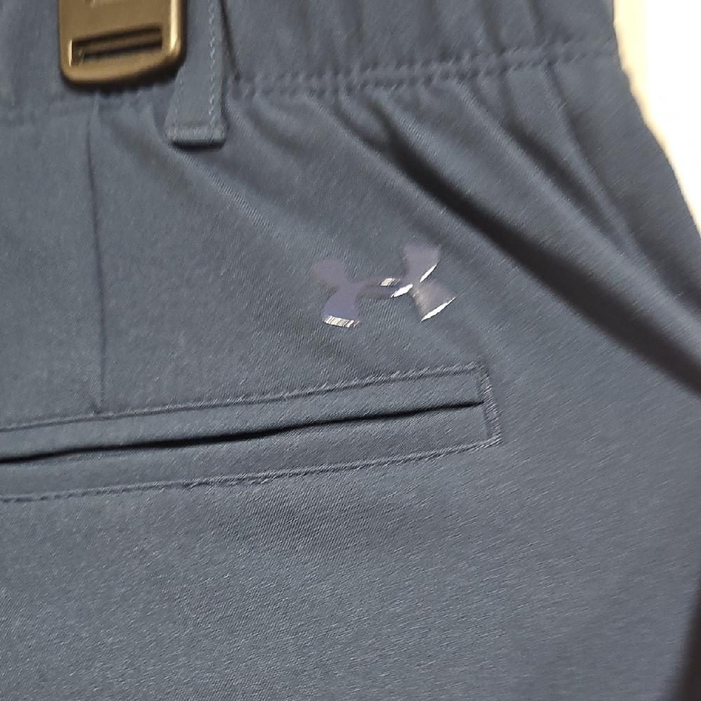 Under Armour Women's Navy Blue Stretch Dress Pants - Picture 4 of 8